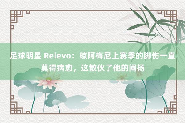 足球明星 Relevo：琼阿梅尼上赛季的脚伤一直莫得病愈，这散伙了他的阐扬